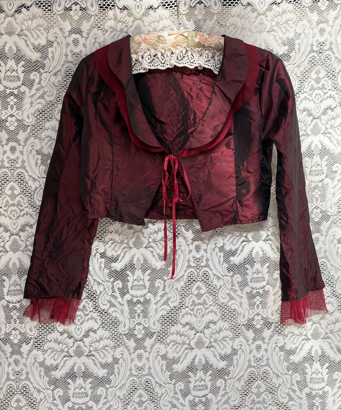 The Ruby Shrug Top