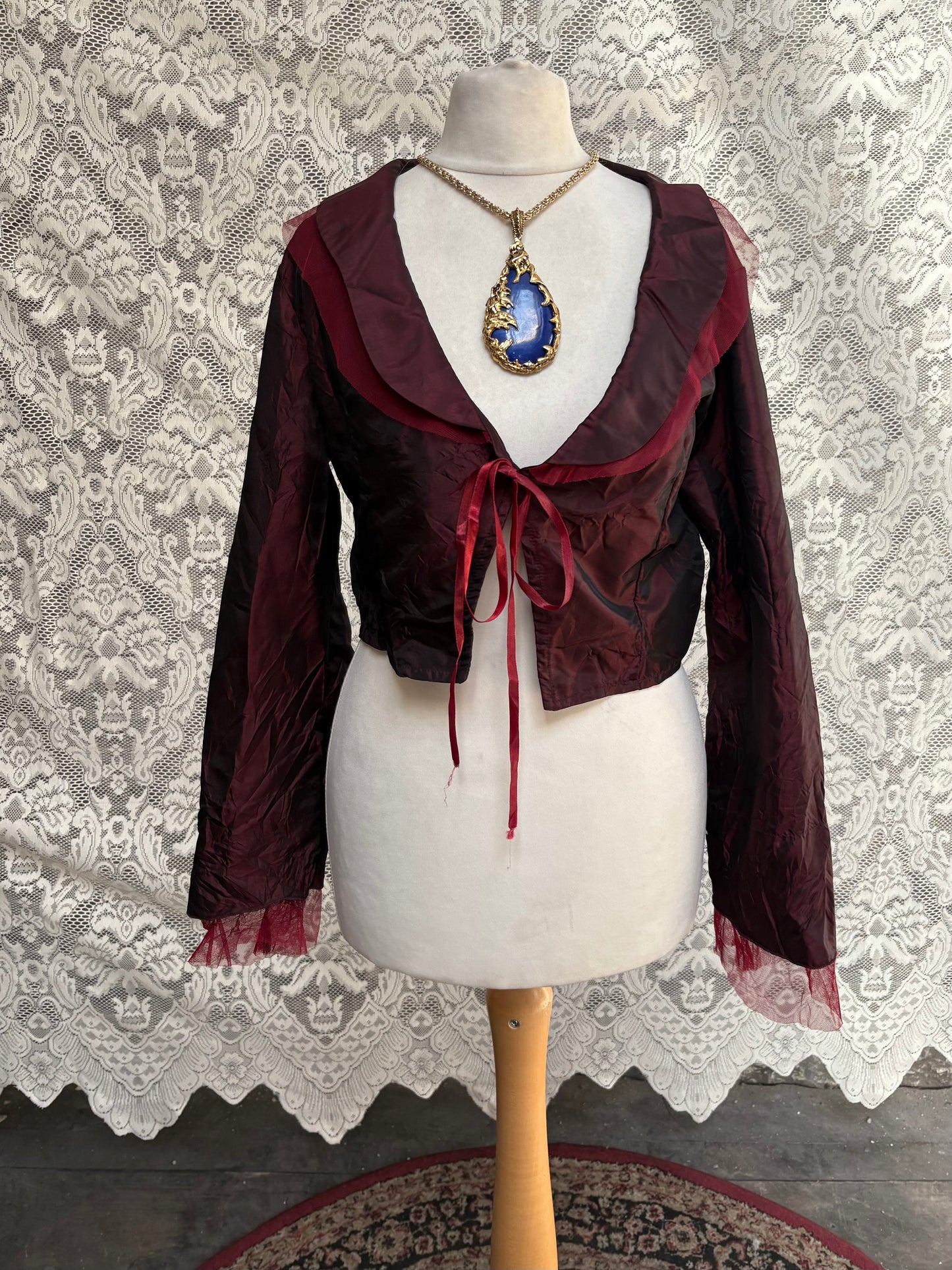 The Ruby Shrug Top