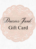 Daisies Junk Gift Card