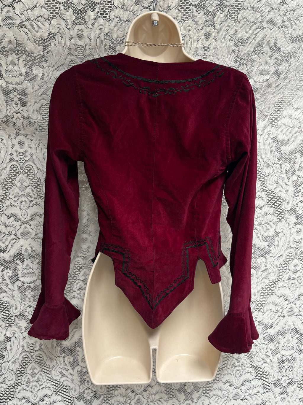 The Crimson Blouse