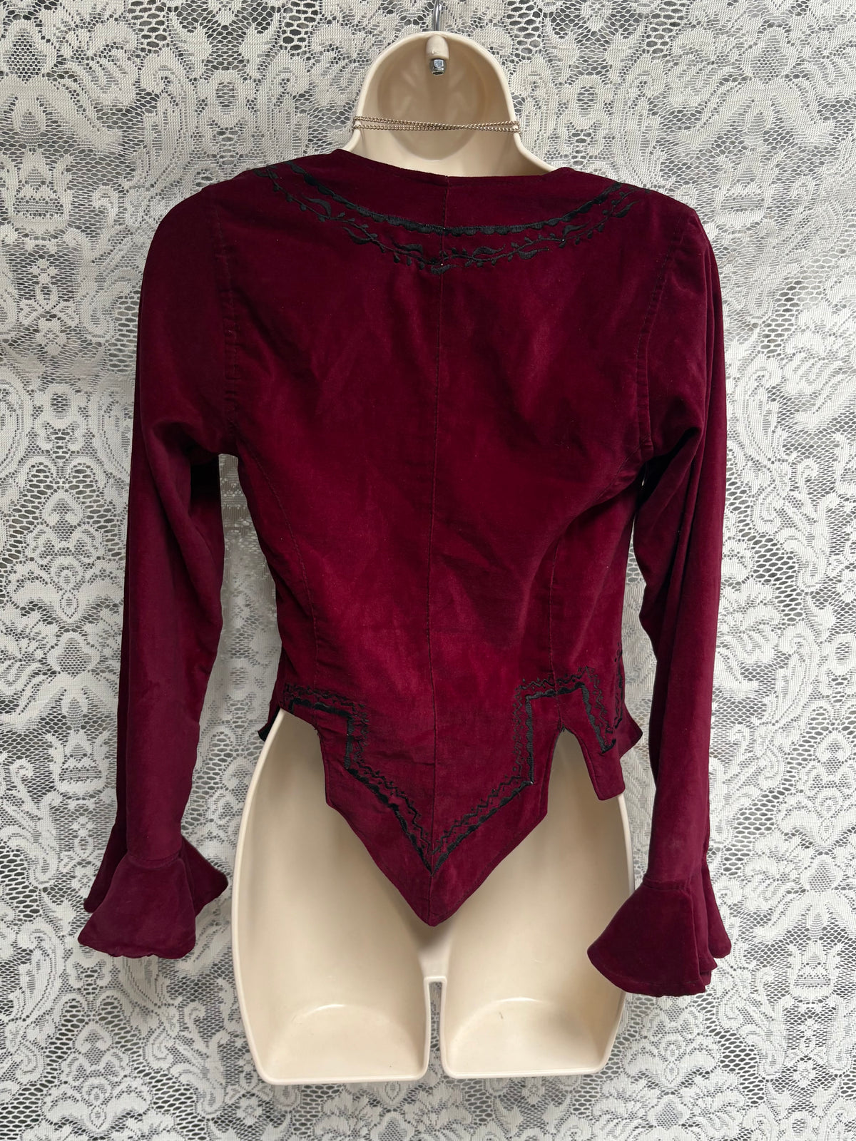The Crimson Blouse