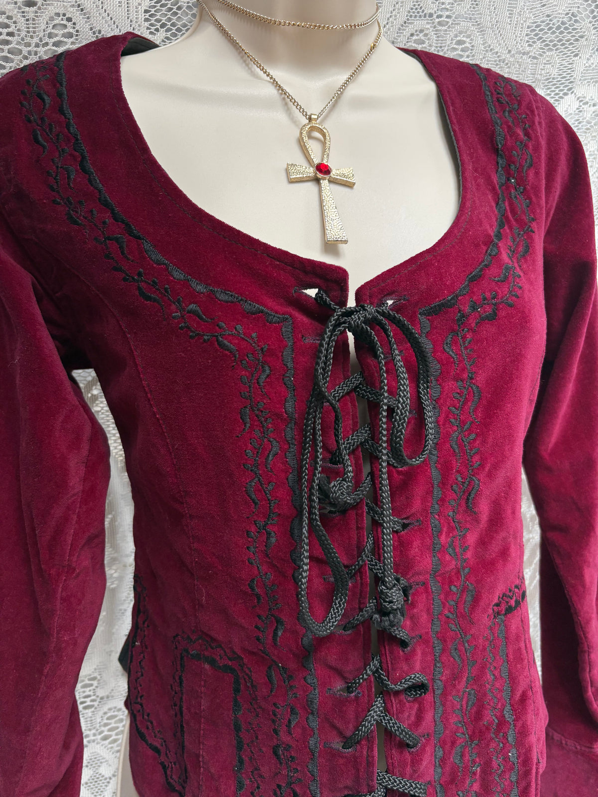 The Crimson Blouse