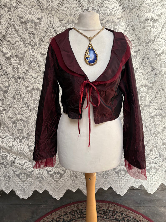 The Ruby Shrug Top