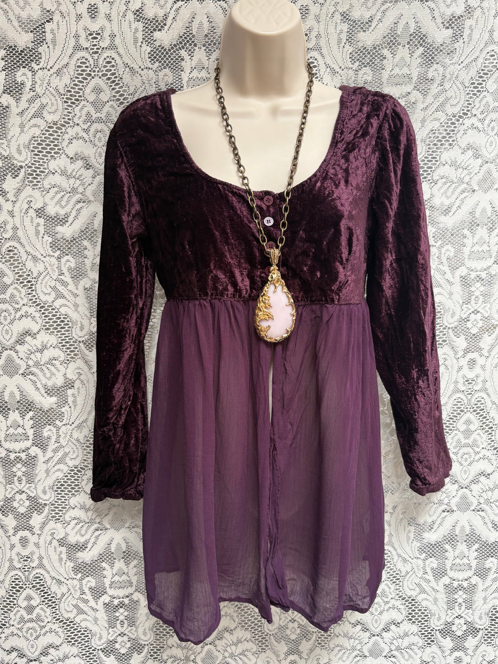 The Amethyst Blouse
