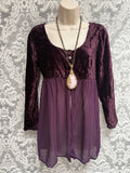 The Amethyst Blouse