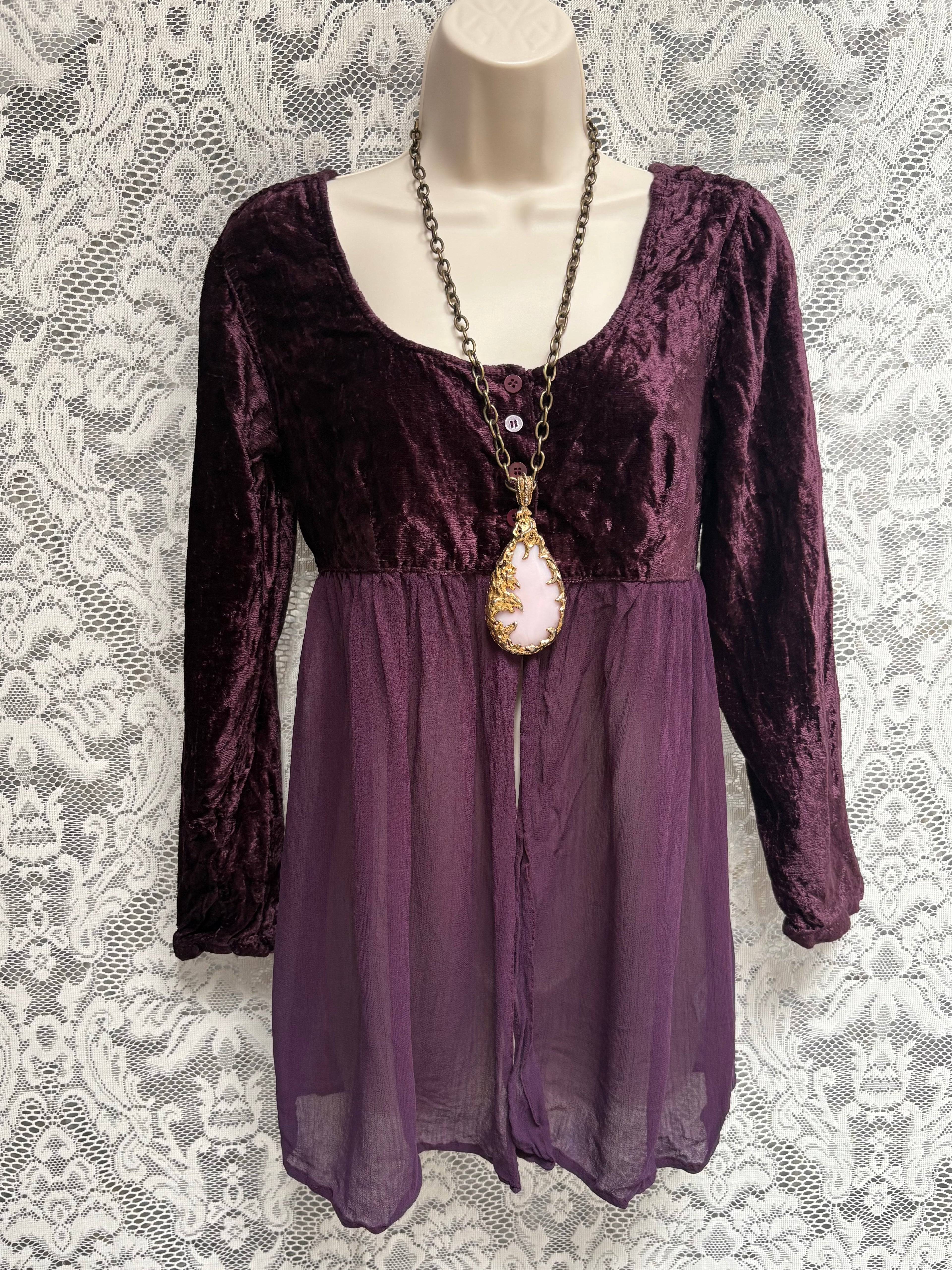 The Amethyst Blouse