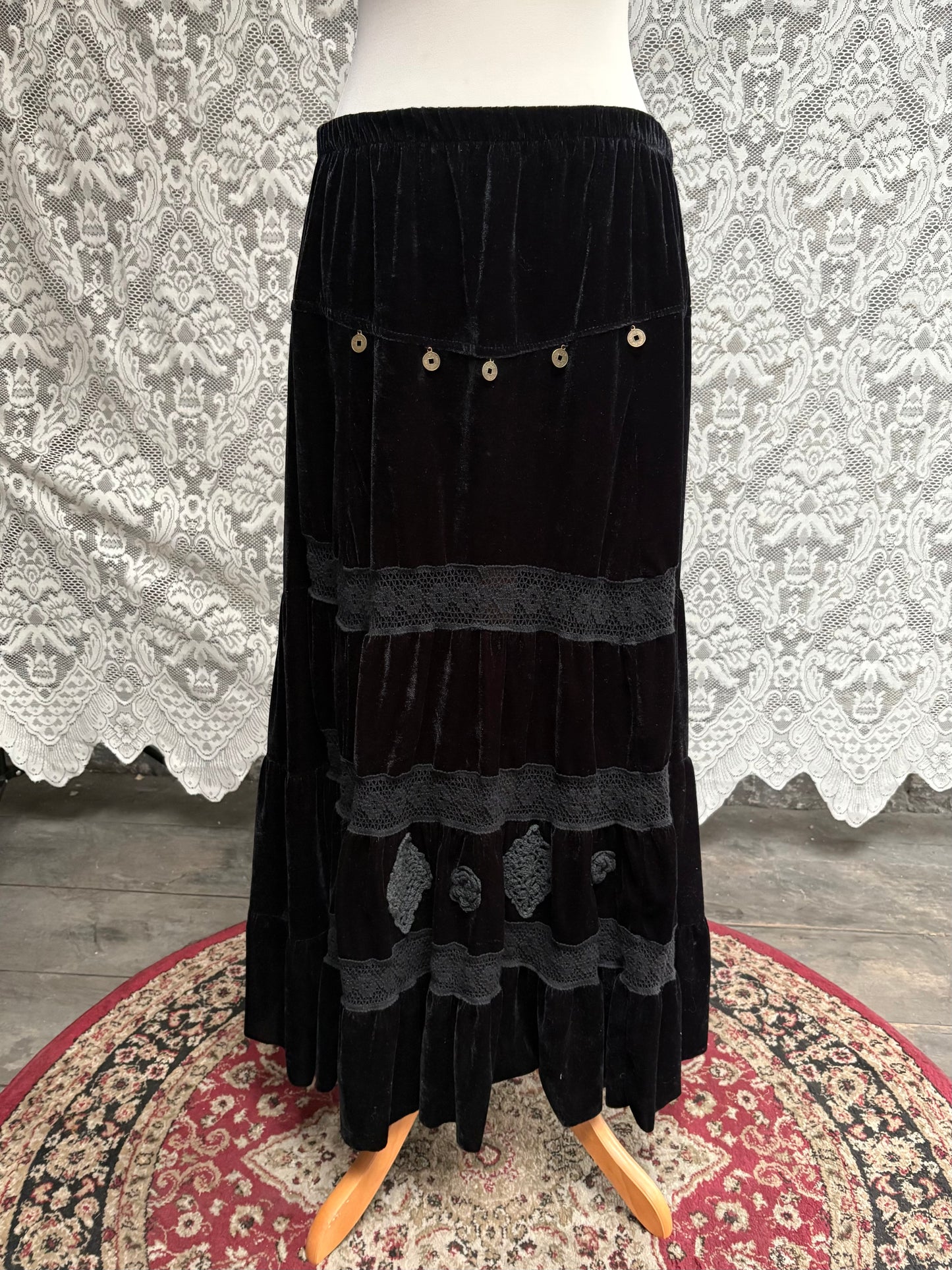 The Morticia Skirt