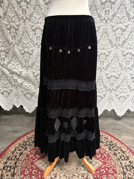 The Morticia Skirt