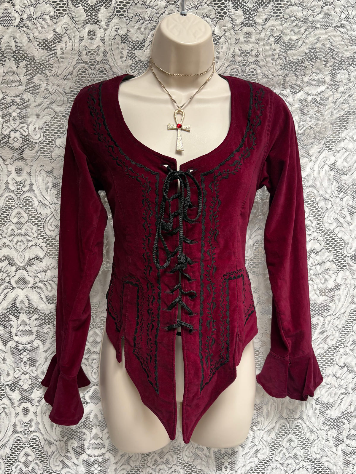 The Crimson Blouse